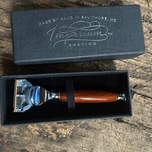 Imperium Shaving Handmade Cocobolo Luxury Razor - Fits Gillette Mache 3/Fusion